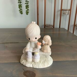 Vintage 1979 Precious Moments Loving is Sharing